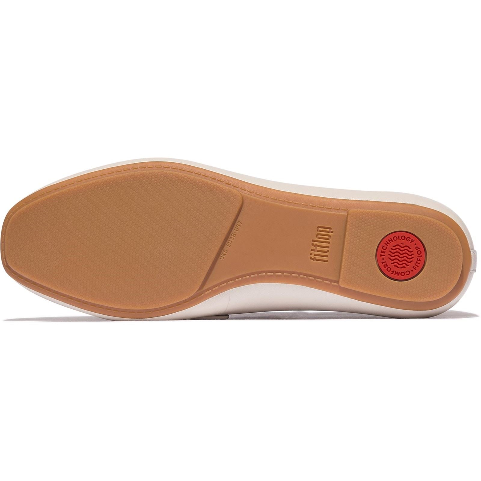Fitflop Delicato Loafer Mocassins En Cuir Pour Femmes Paris Beige