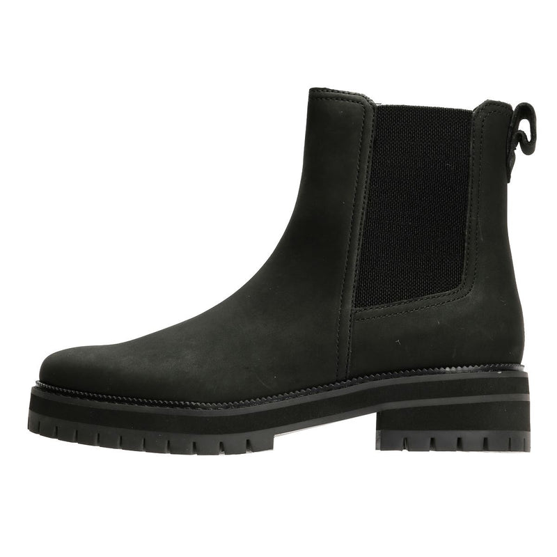 TOMS Bennet Bottes En Cuir Noires Pour Femmes
