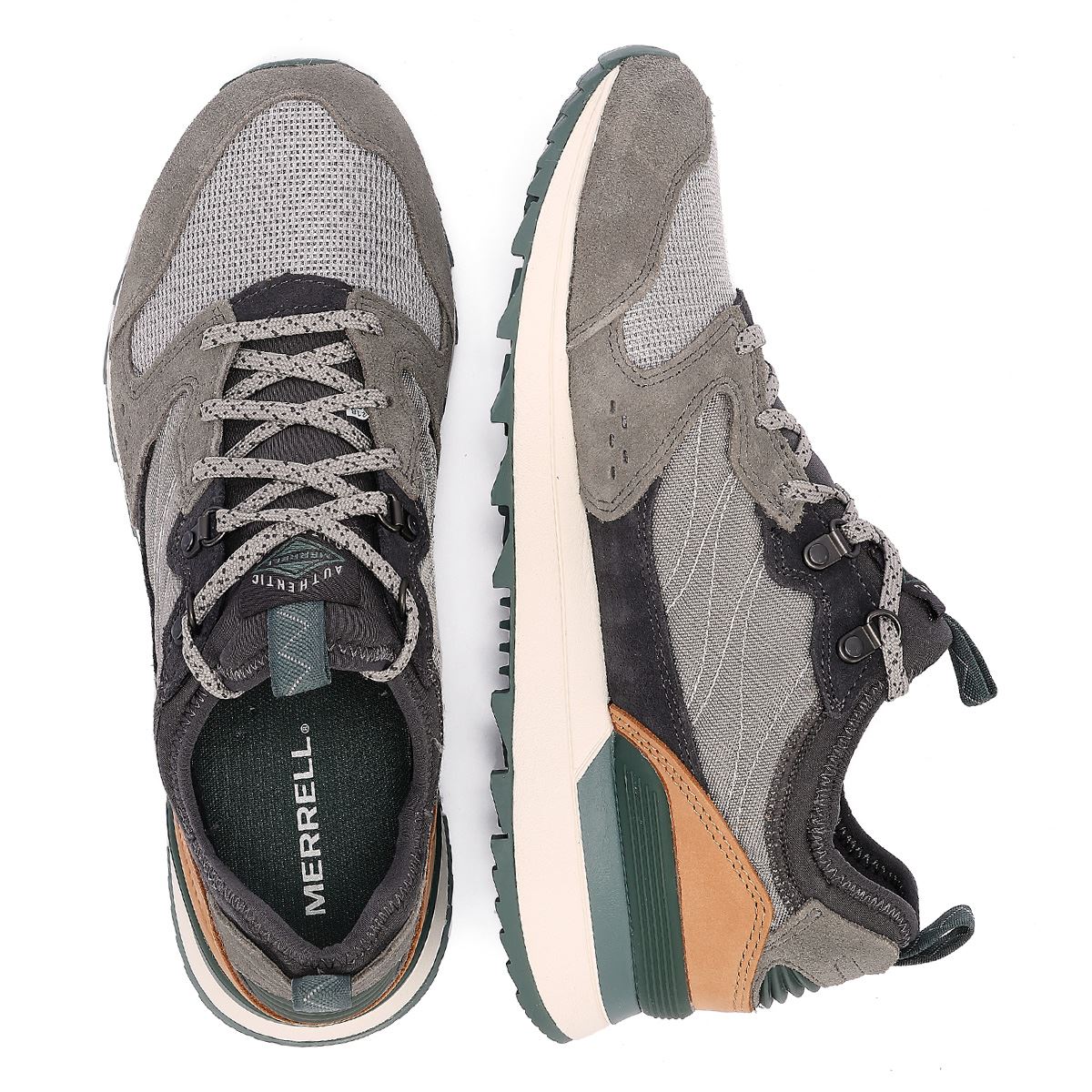 Merrell Alpine 83 Recraft Baskets En Toile Grise Pour Homme