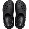 Crocs Classic Crush Les sabots noirs pour femmes Eva