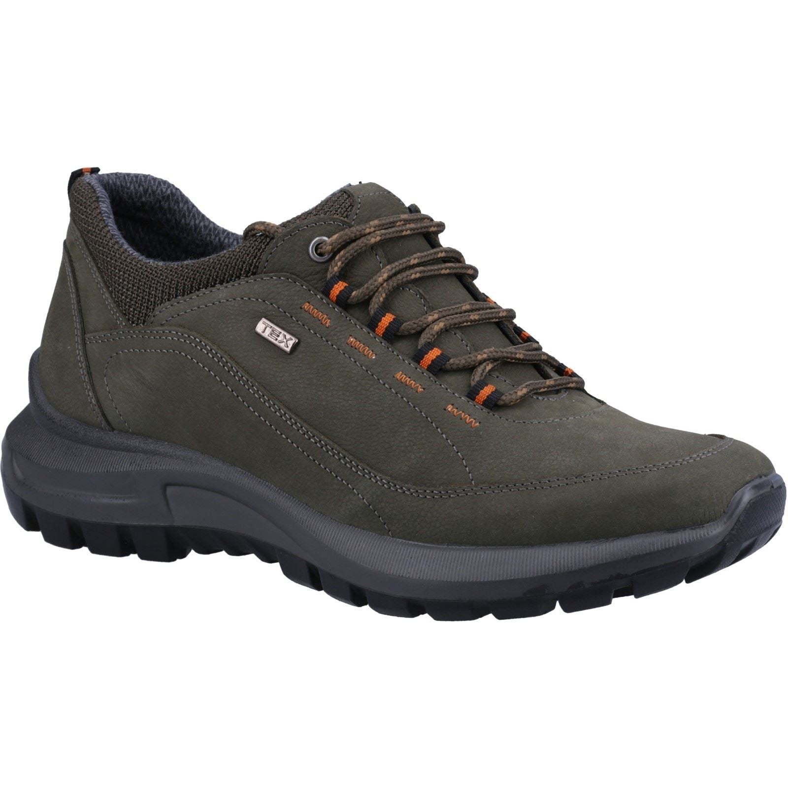 Cotswold Dumbleton Chaussures En Cuir À Lacets Pour Homme, Couleur Kaki