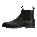 Tower London Harbour Bottes Noires En Cuir Pour Hommes
