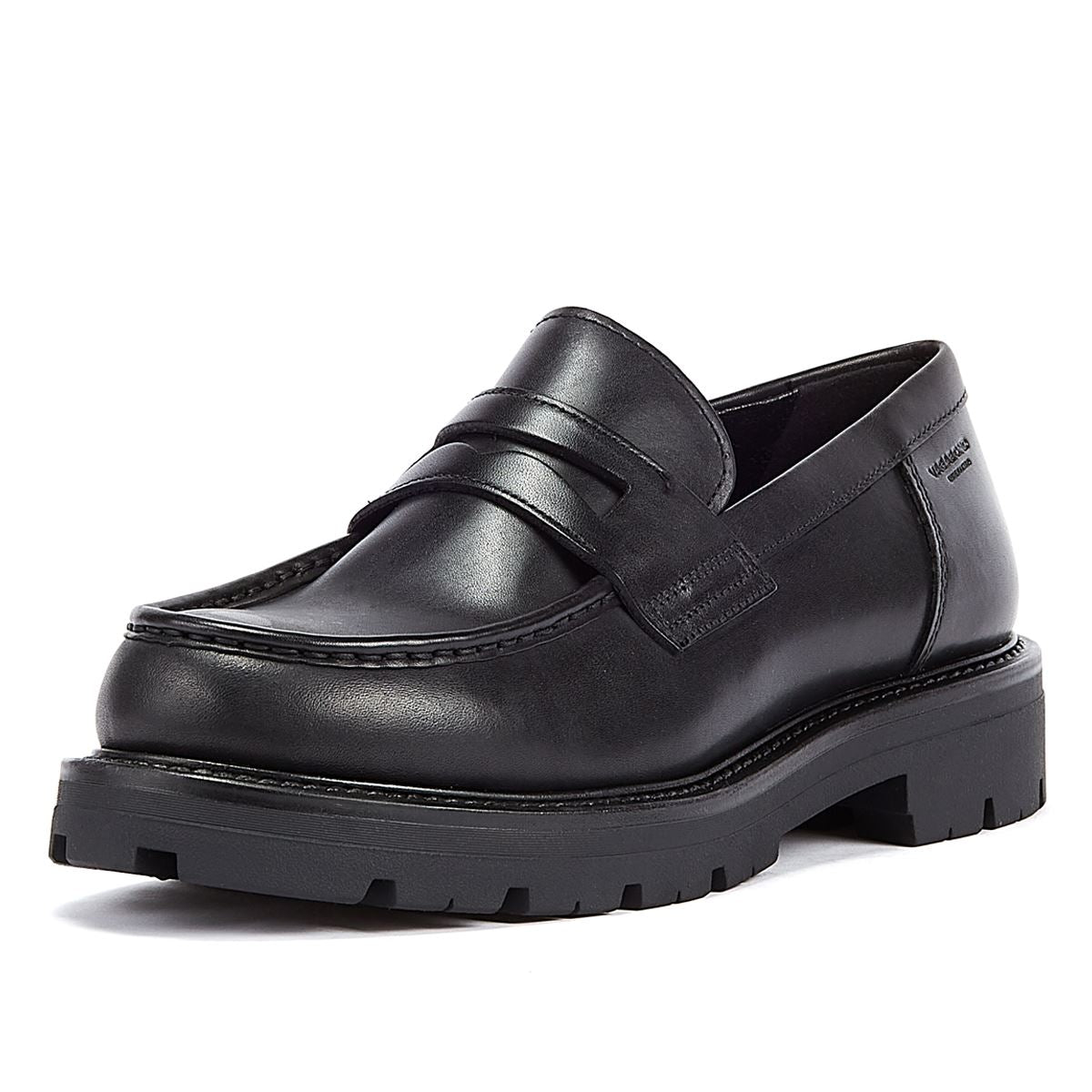 Vagabond Mocassins Noirs Pour Homme Cameron