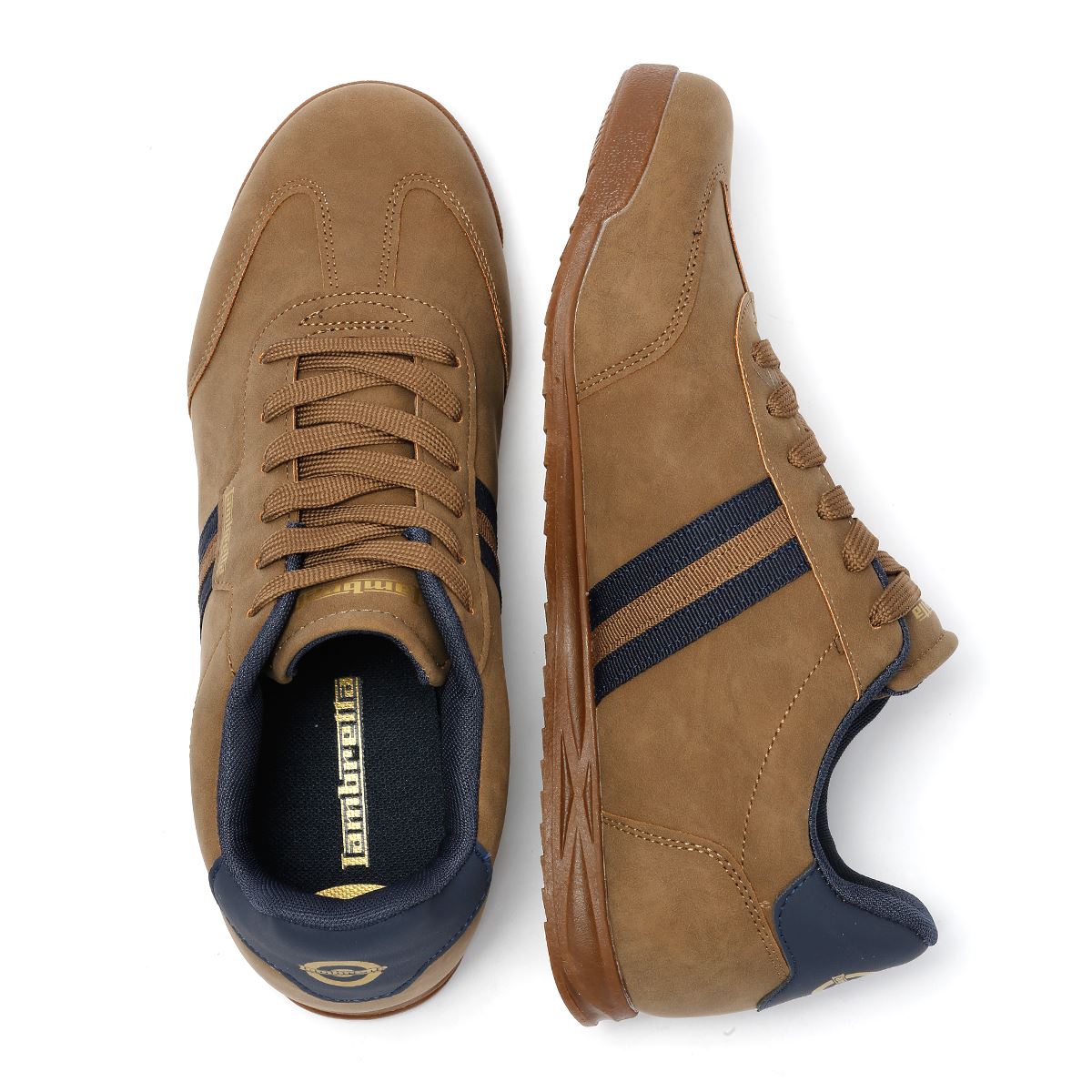 Lambretta Tackle Baskets Brunes Pour Hommes