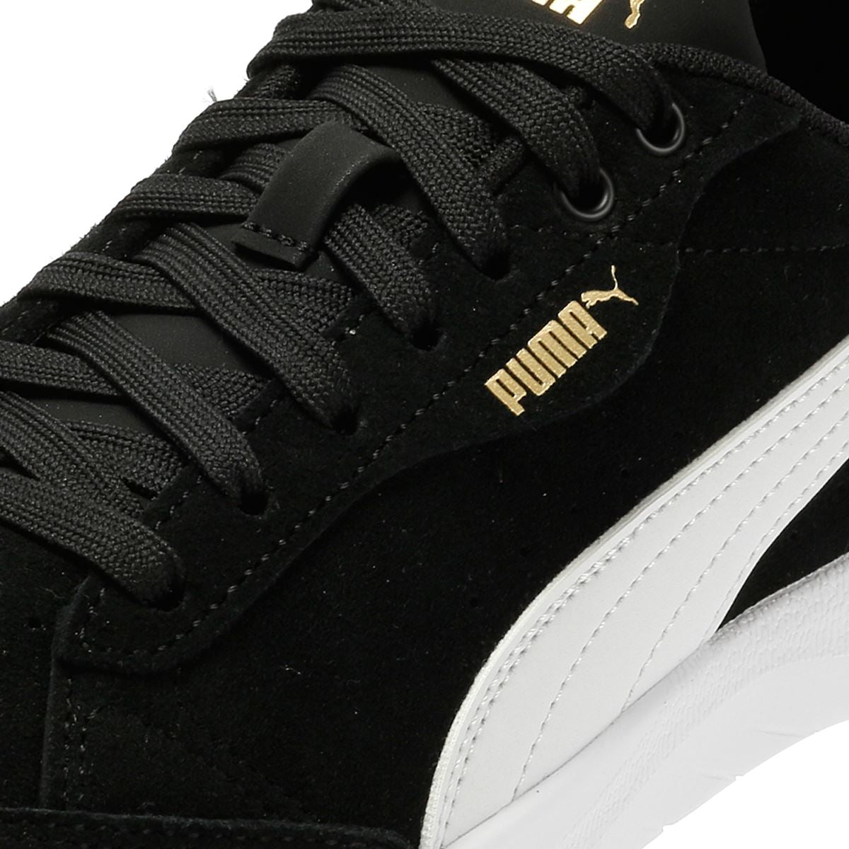 Puma Vikky Star SD Baskets Noires Suede Pour Femmes