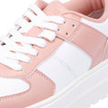 Hugo Lyssa Tennis Baskets Blanches En Cuir Pour Femmes