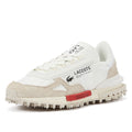 Lacoste Baskets De Sport Blanches/Rouges Pour Hommes Elite Active