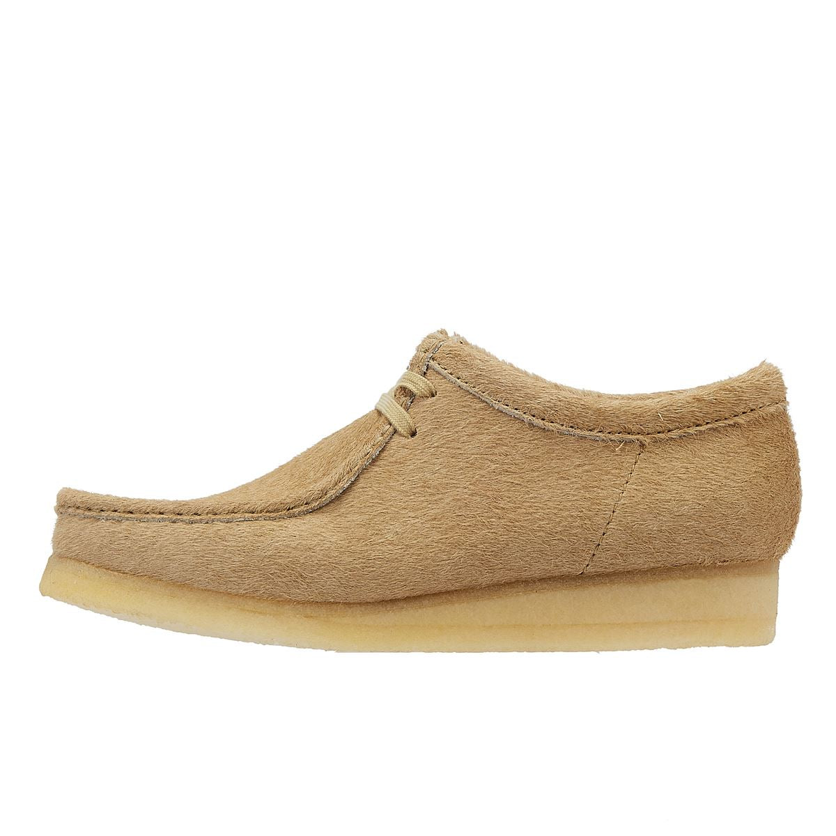 Clarks Originals Chaussures À Lacets Wallabee En Cuir Pour Hommes Couleur Érable