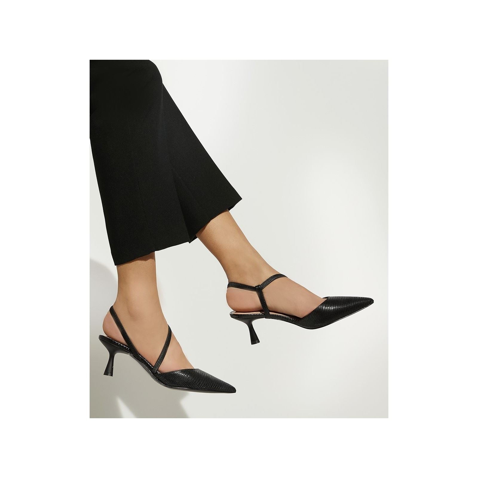 Dune Citrus Chaussures Noires Pour Femmes