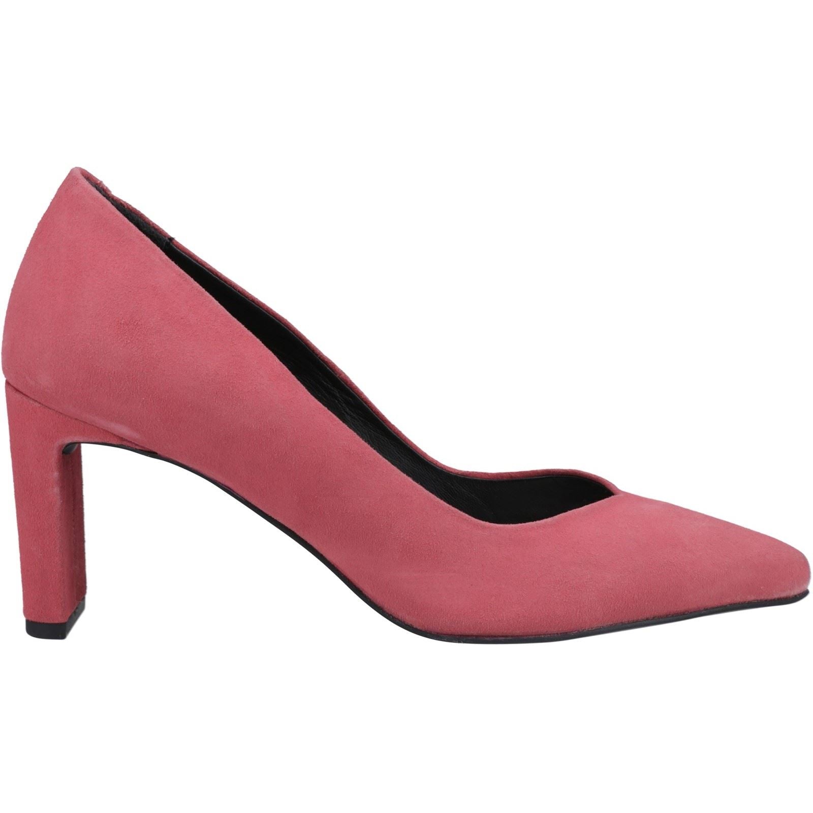 Hush Puppies Olivia Chaussures Pour Femmes En Corail En Suède