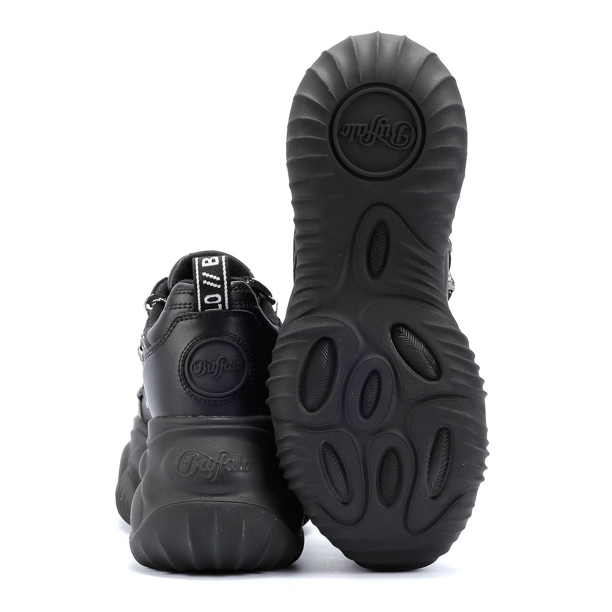 Buffalo Blade Hike Lo Baskets Noires Pour Femmes