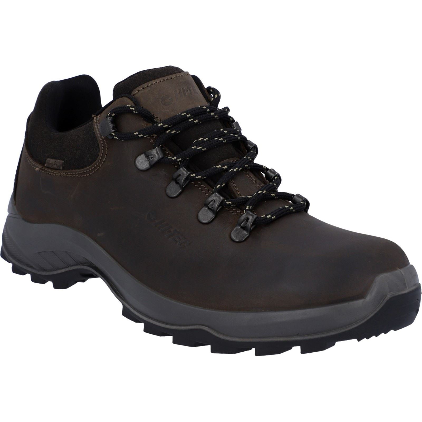 Hi-Tec Walk Lite Camino Ultra Bottes De Randonnée Marron Pour Homme En Cuir