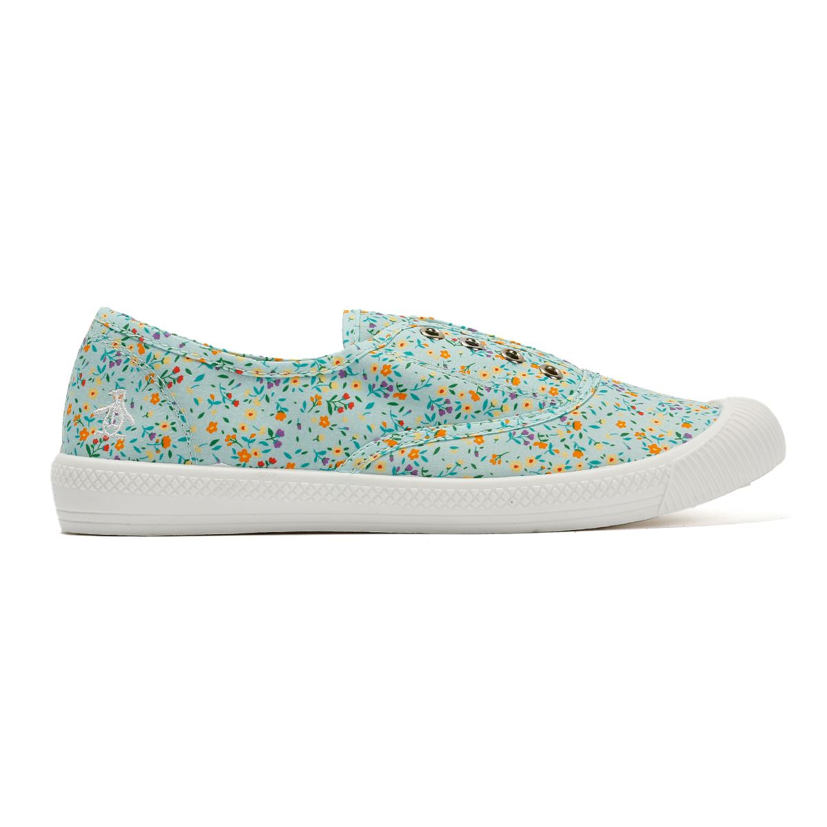 Penguin Anita Chaussures Vertes En Toile Pour Femmes