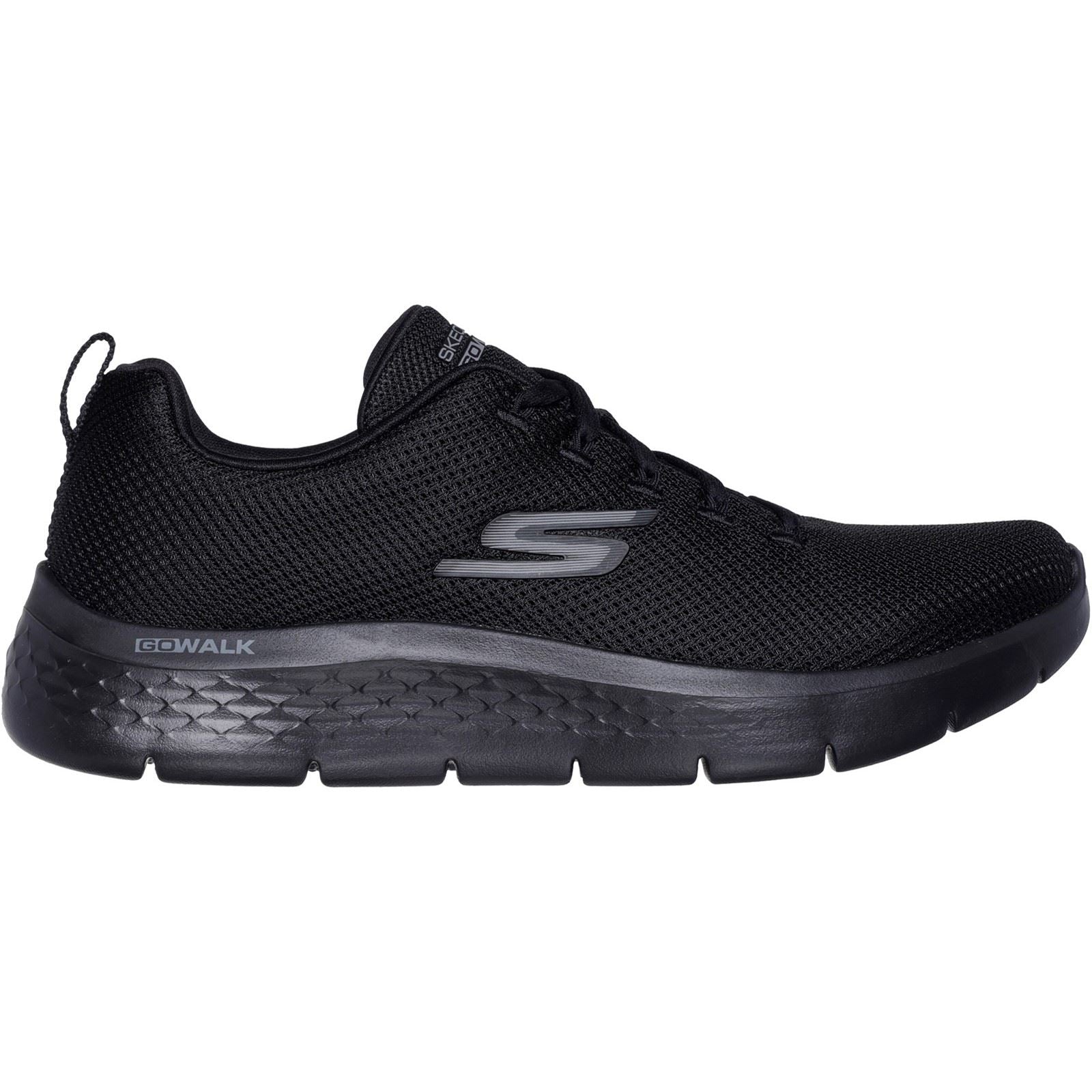 Skechers GO WALK Flex Vespid Sneakers Noires Pour Homme En Textile