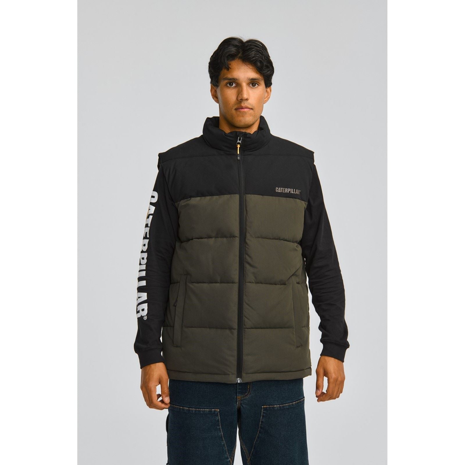 Caterpillar Arctic Zone Gilets Verts Pour Hommes
