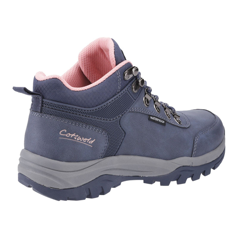 Cotswold Overbury Bottes De Randonnée Pour Femmes En Polyuréthane, Bleu Marine