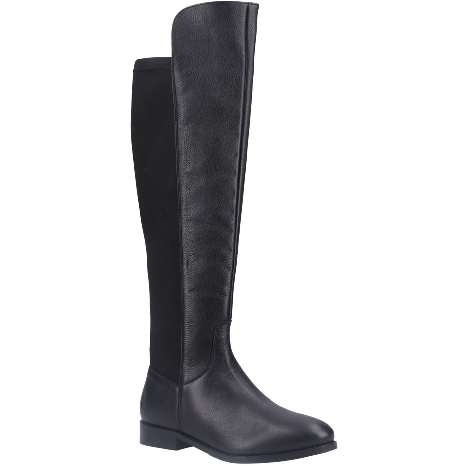 Hush Puppies Paisley Bottes Noires Pour Femmes En Simili Cuir