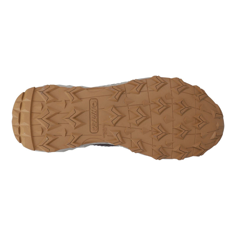 Hi-Tec Fuse Trek Mid Bottes De Randonnée En Polyester Pour Hommes En Acier/anthracite/marigold Vif