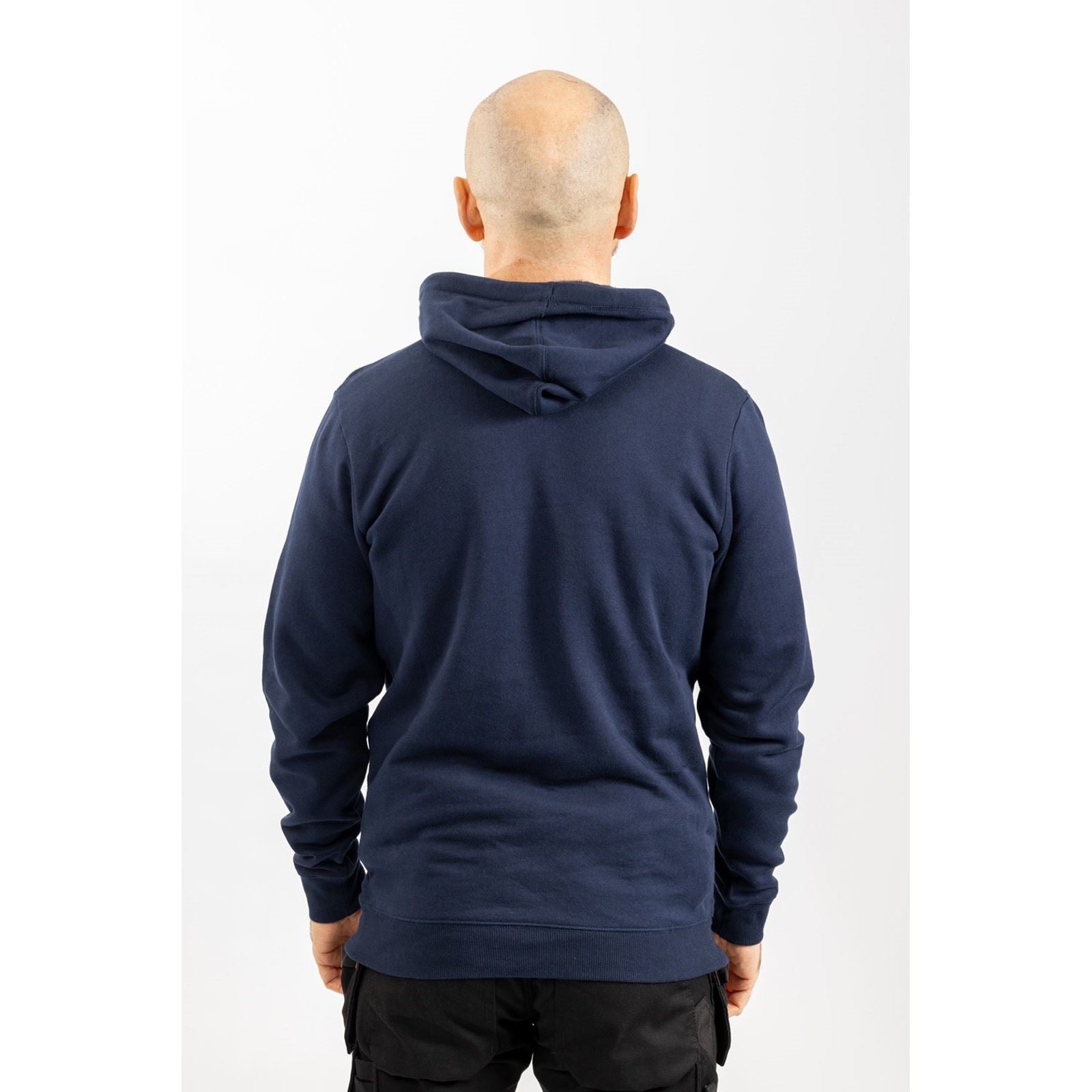 Helly Hansen Workwear Manchester Sweat À Capuche Bleu En Coton Pour Homme
