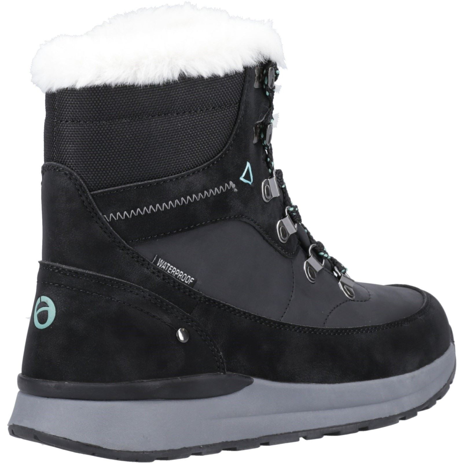 Cotswold Sheephouse Chaussures De Randonnée Noires Pour Femmes En Textile