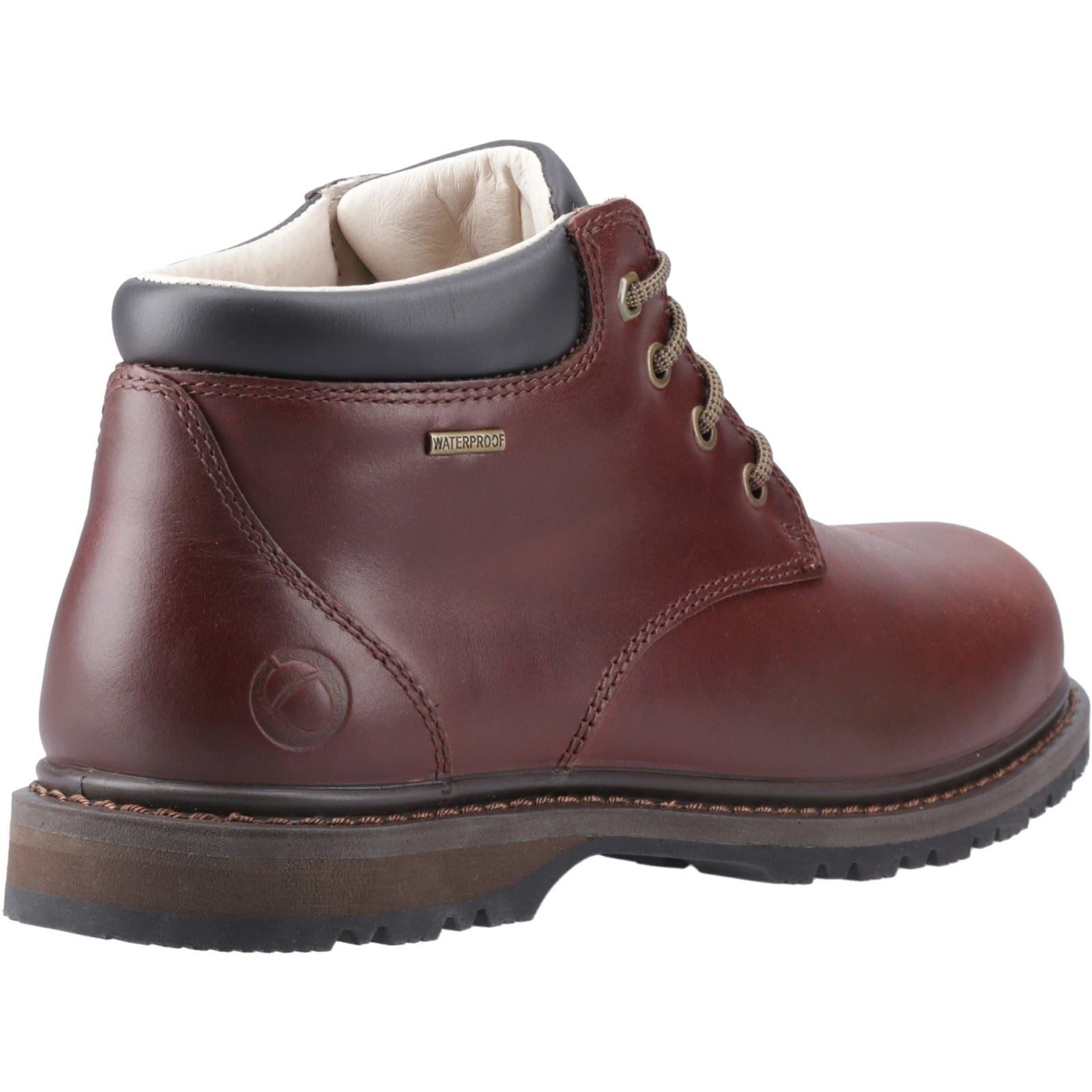 Cotswold Bredon Bottes De Cheville Pour Homme En Cuir Marron