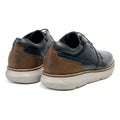 Pod Finch Chaussures En Cuir Pour Homme À Lacets Bleu Marine