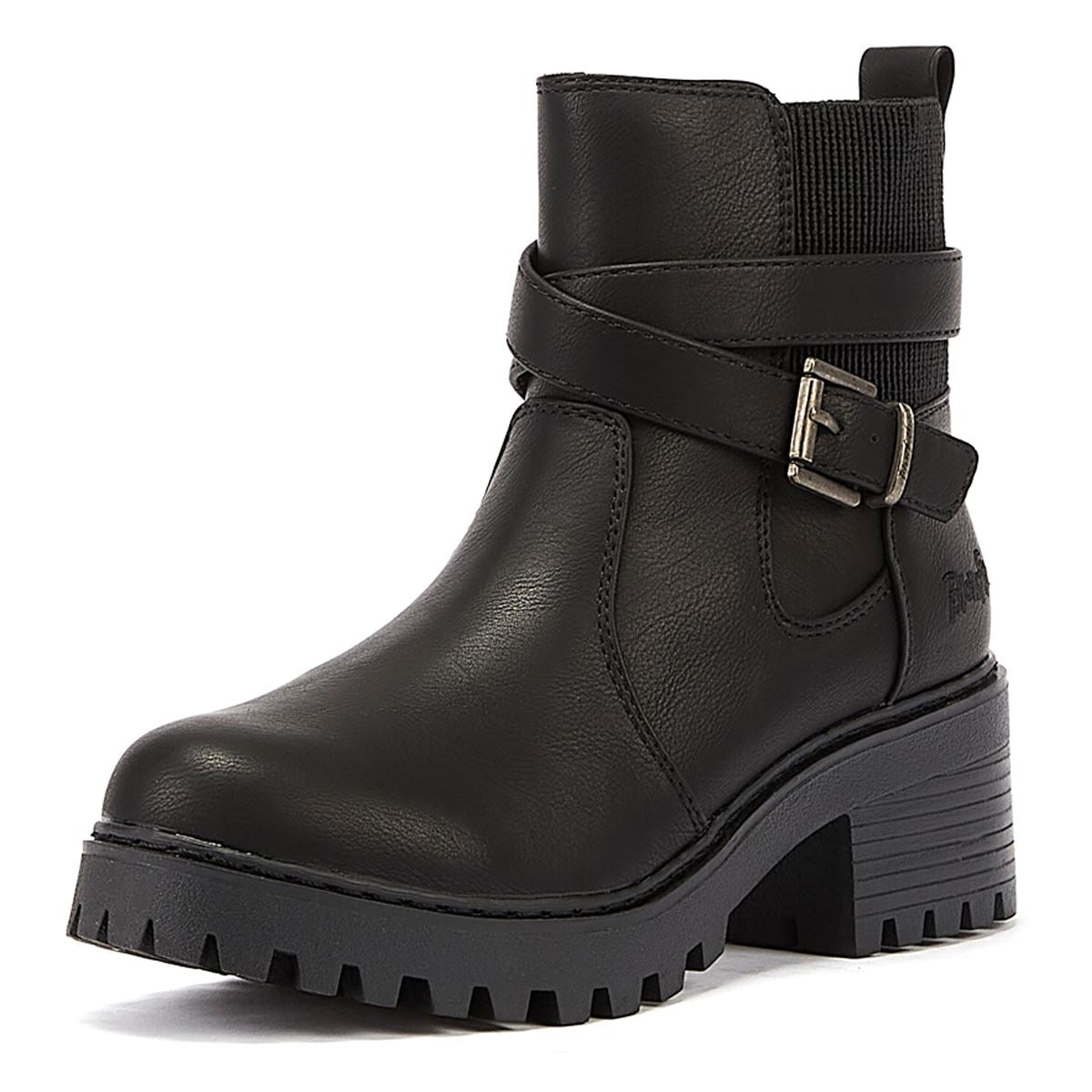 Blowfish Malibu Bottes Noires Pour Femmes À Talons Hauts