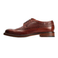 Ben Sherman Archie Brogue Chaussures En Cuir Pour Hommes Brunes À Lacets