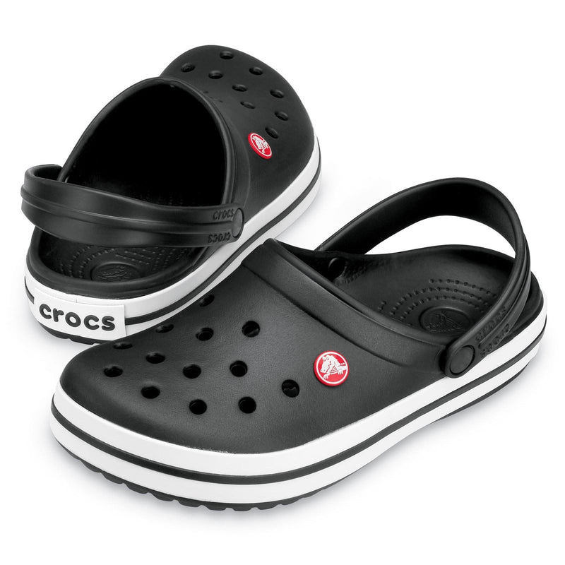 Crocs Crocband croslite caoutchouc sabots noirs