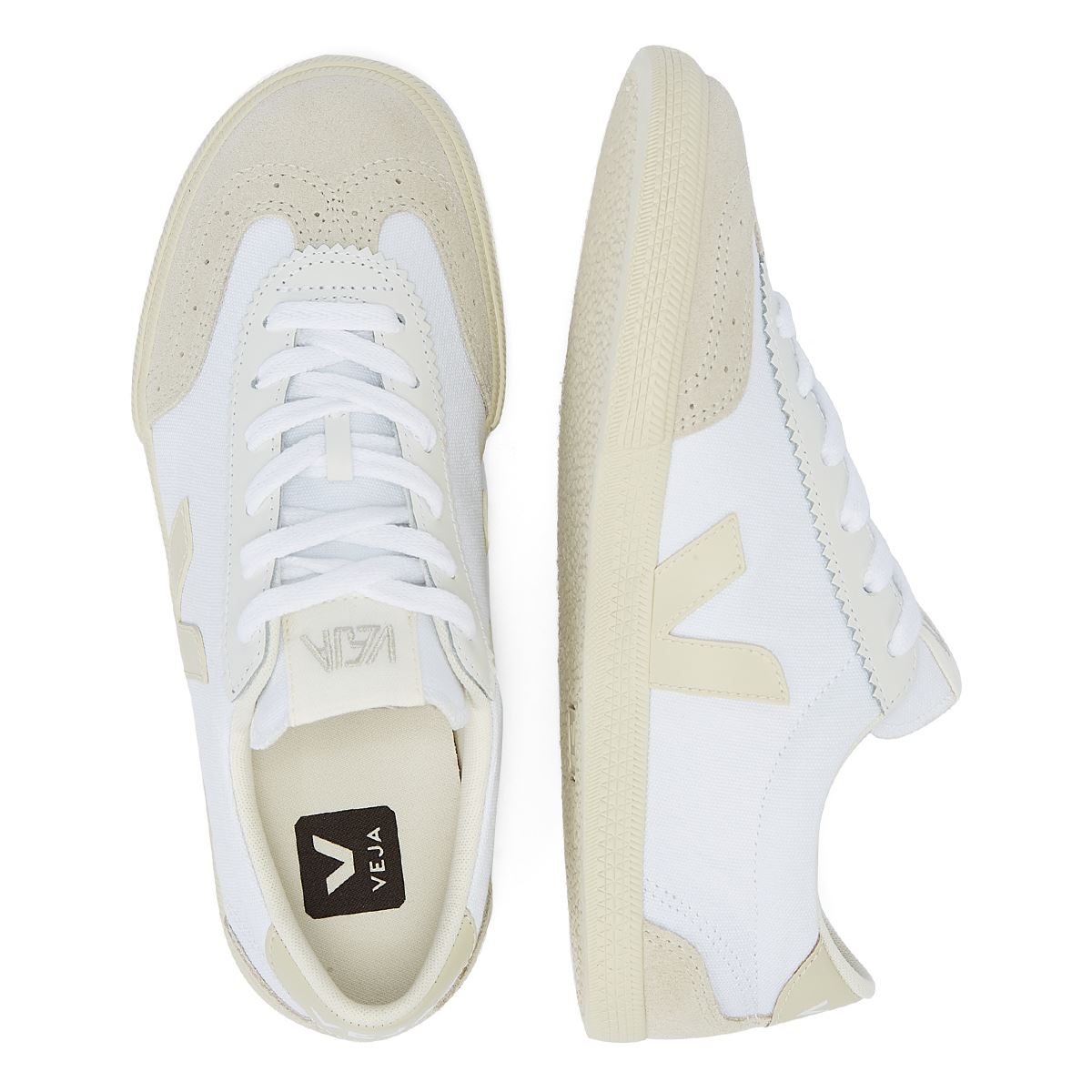 Veja Volley Femme Blanche/Pierre Sneakers