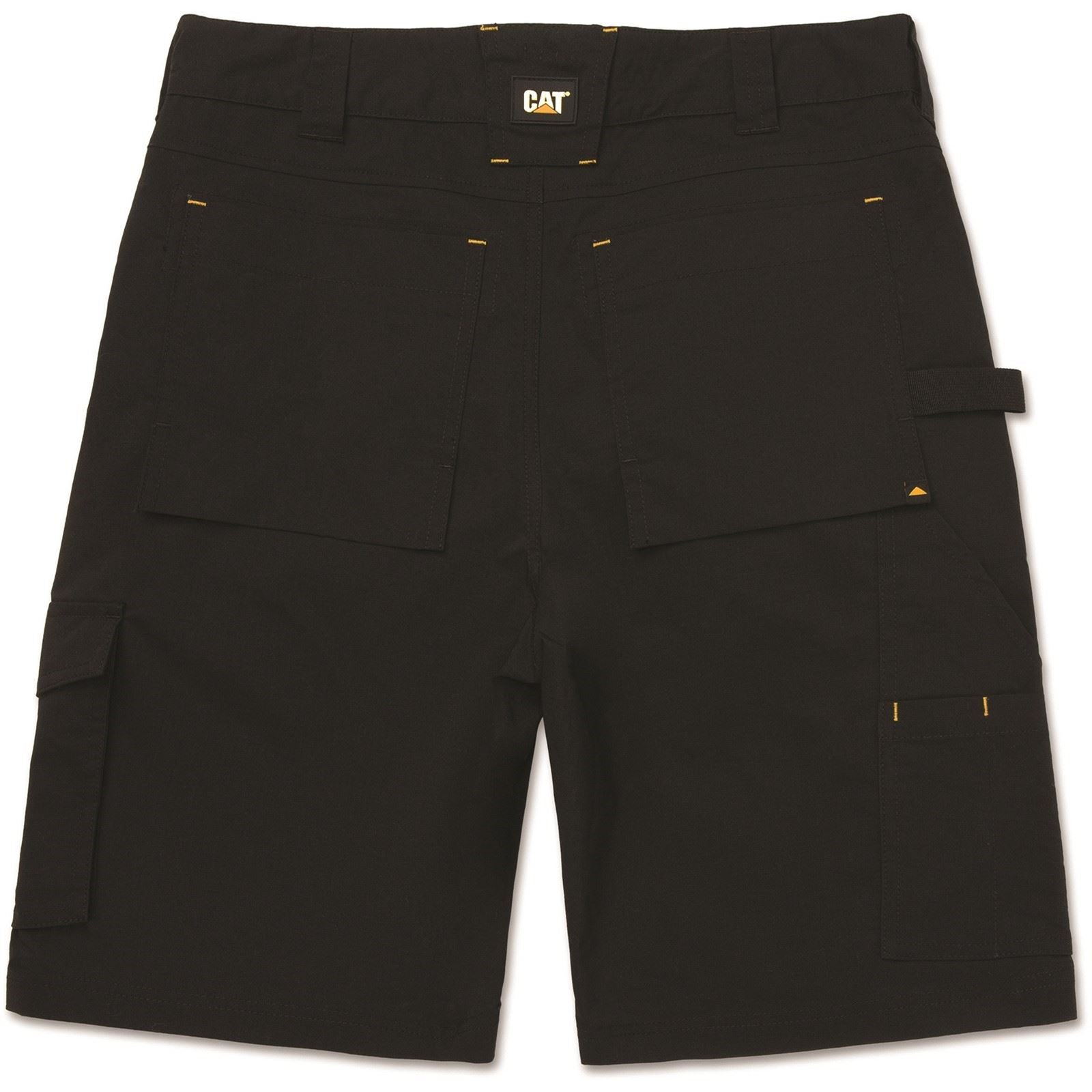 Caterpillar Nexus Holster Stretch Shorts De Travail Noirs En Coton Pour Homme