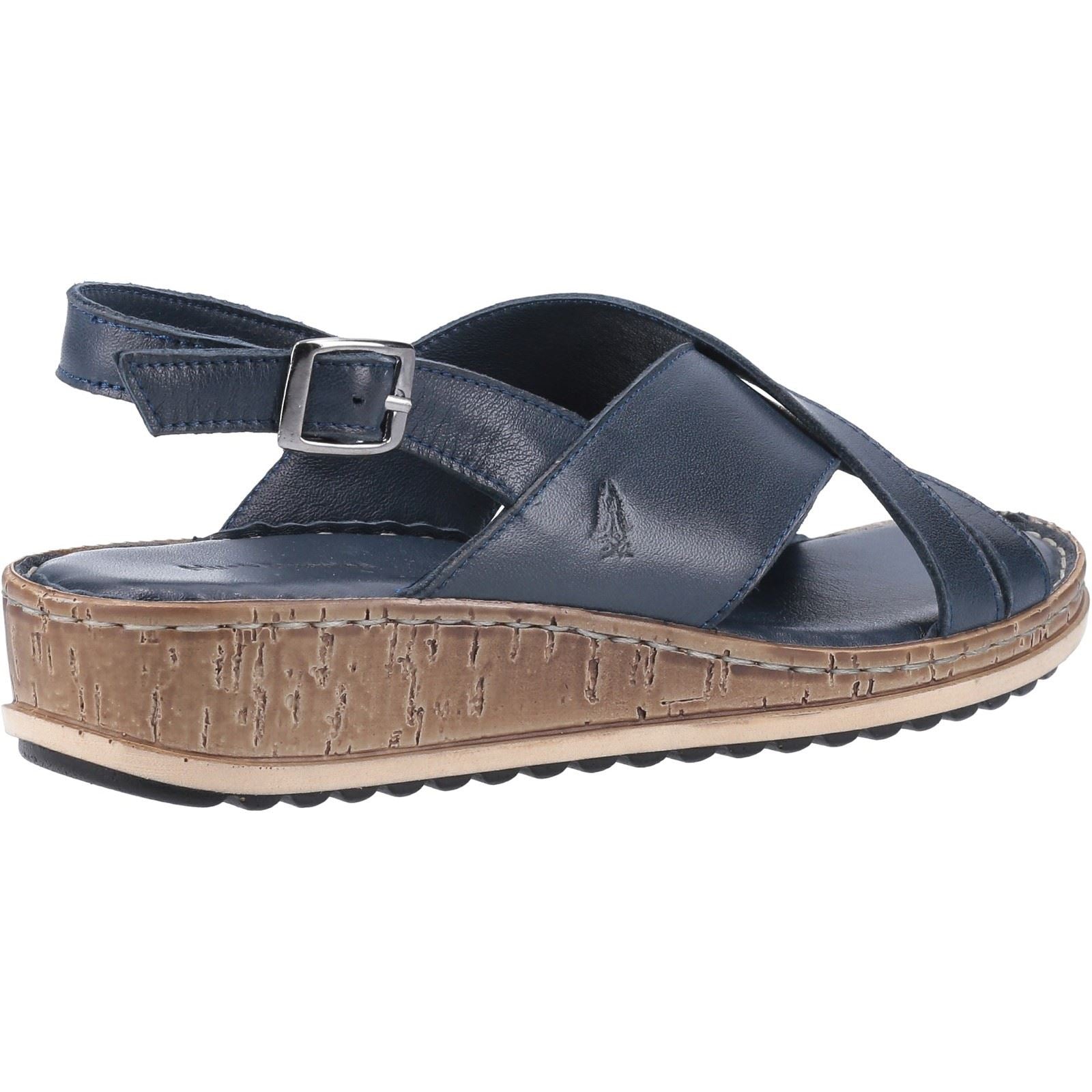 Hush Puppies Elena Escarpins En Cuir Pour Femme Couleur Bleu Marine