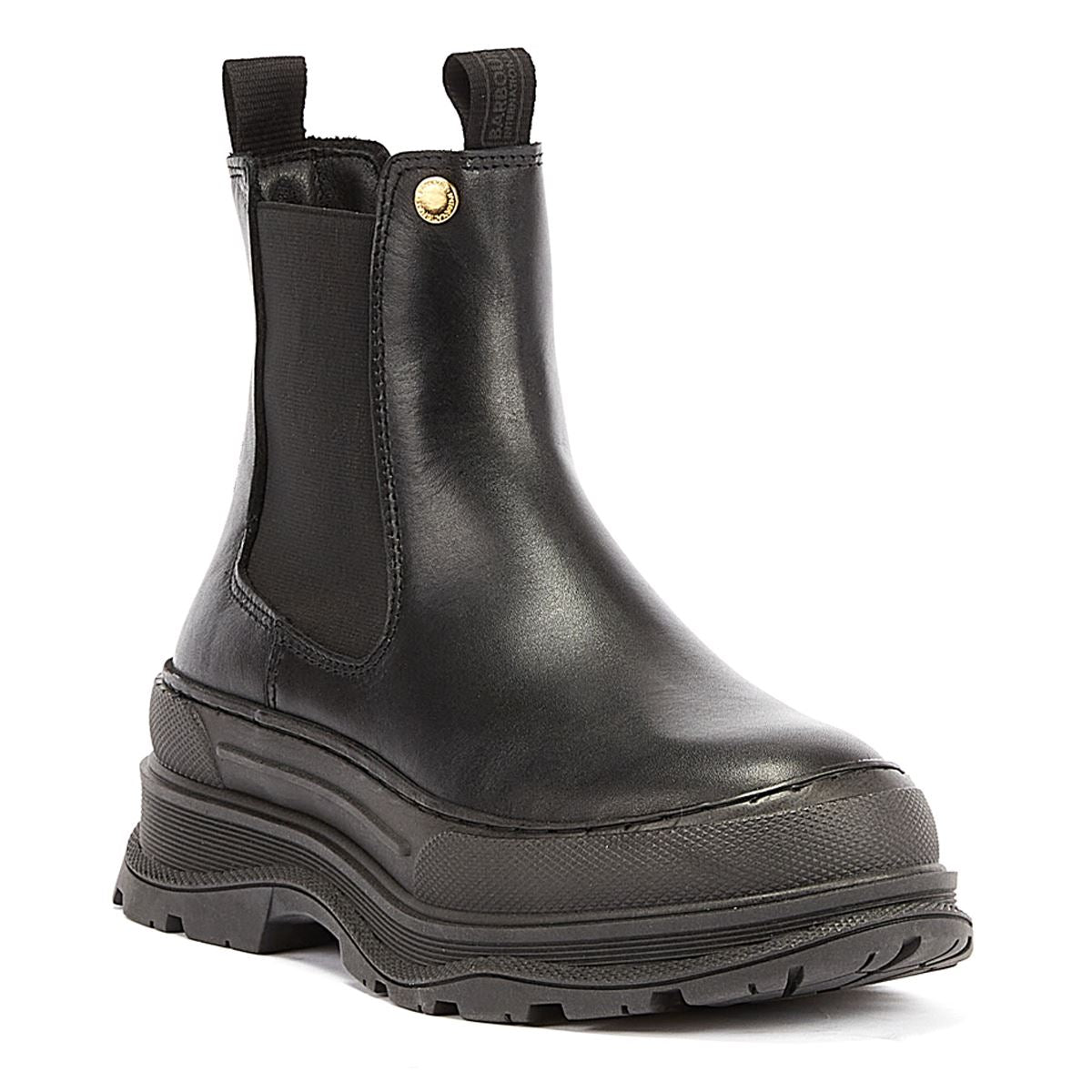Barbour Bottes Noires Pour Femmes Bi Strada