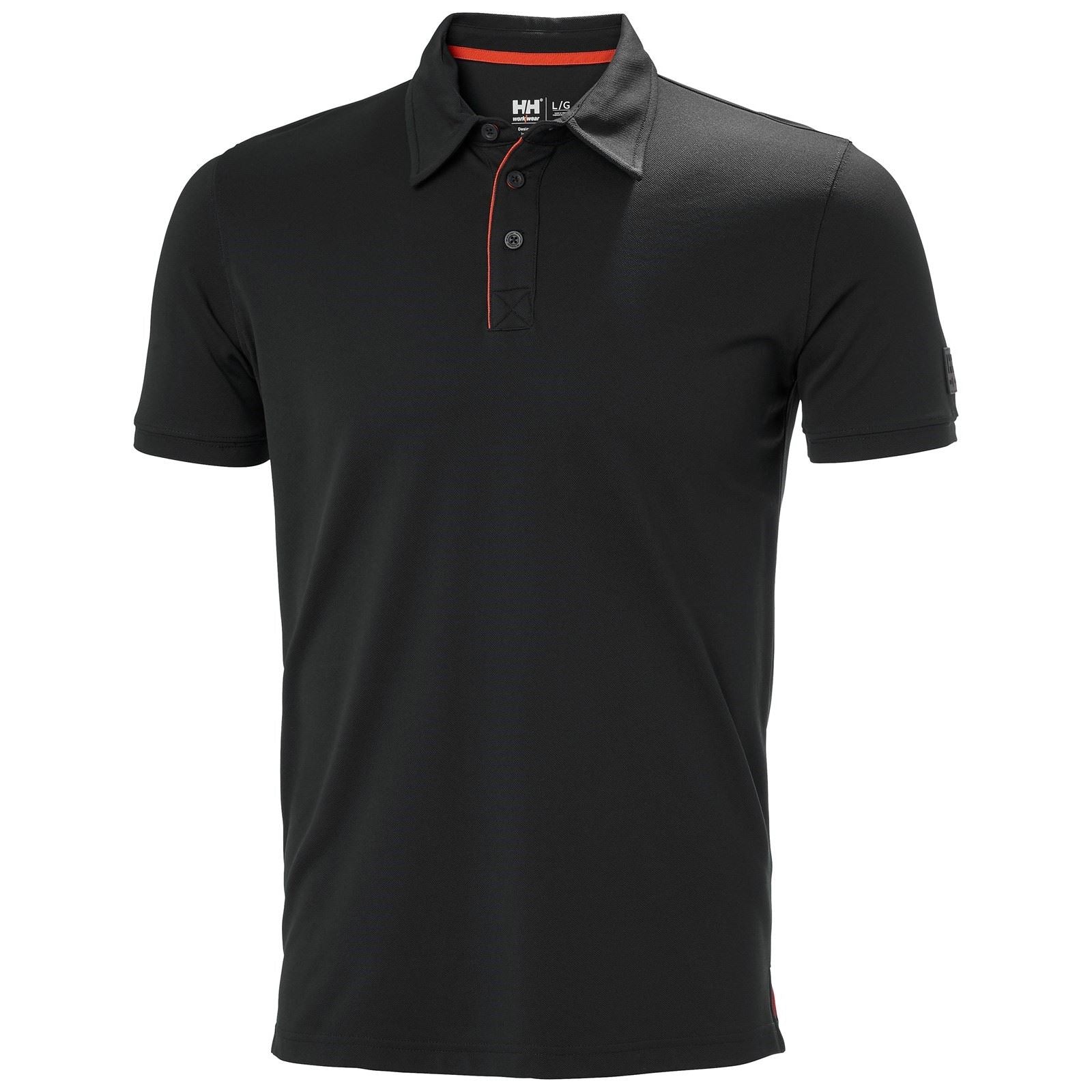 Helly Hansen Workwear Kensington Tech Chemise Polo Noire Pour Homme