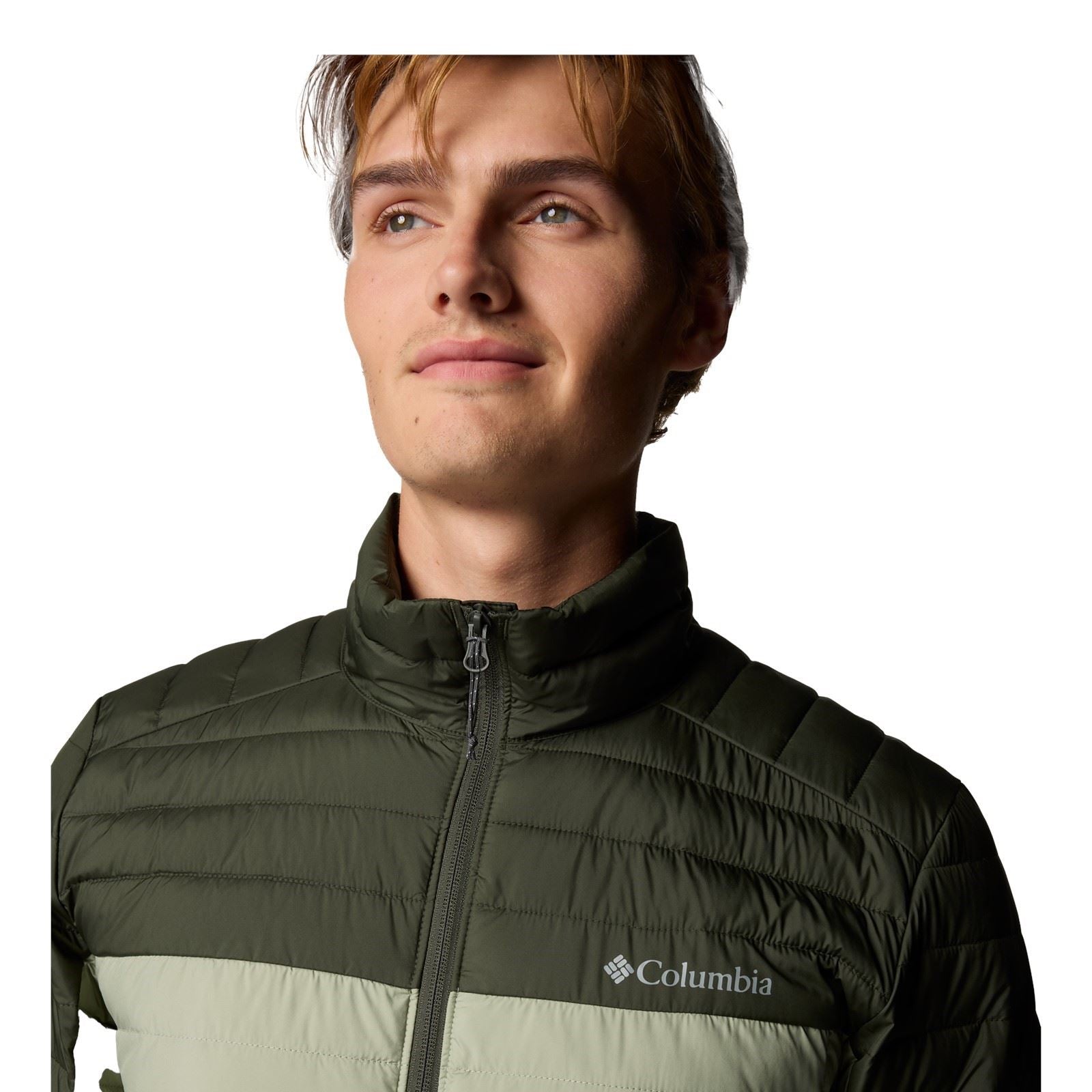 Columbia Silver Falls II Jacket Veste Doudoune Verte Pour Homme