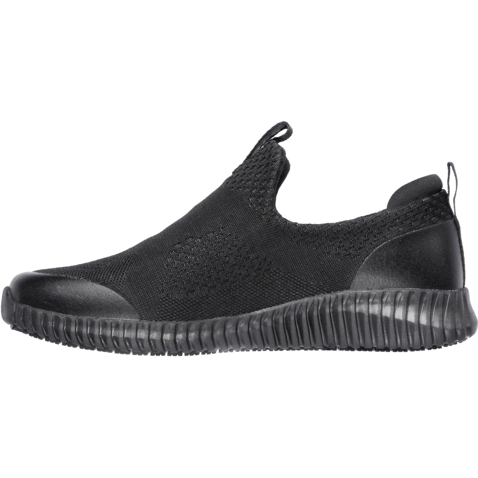 Skechers Workwear Cessnock Chaussures De Sport Noires Pour Hommes