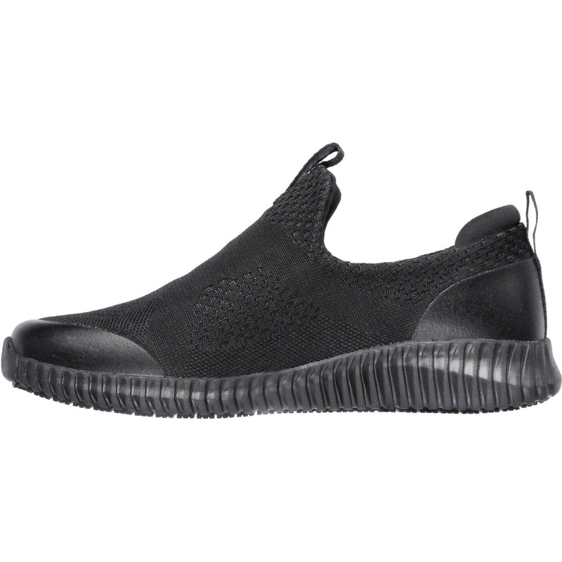 Skechers Workwear Cessnock Chaussures De Sport Noires Pour Hommes