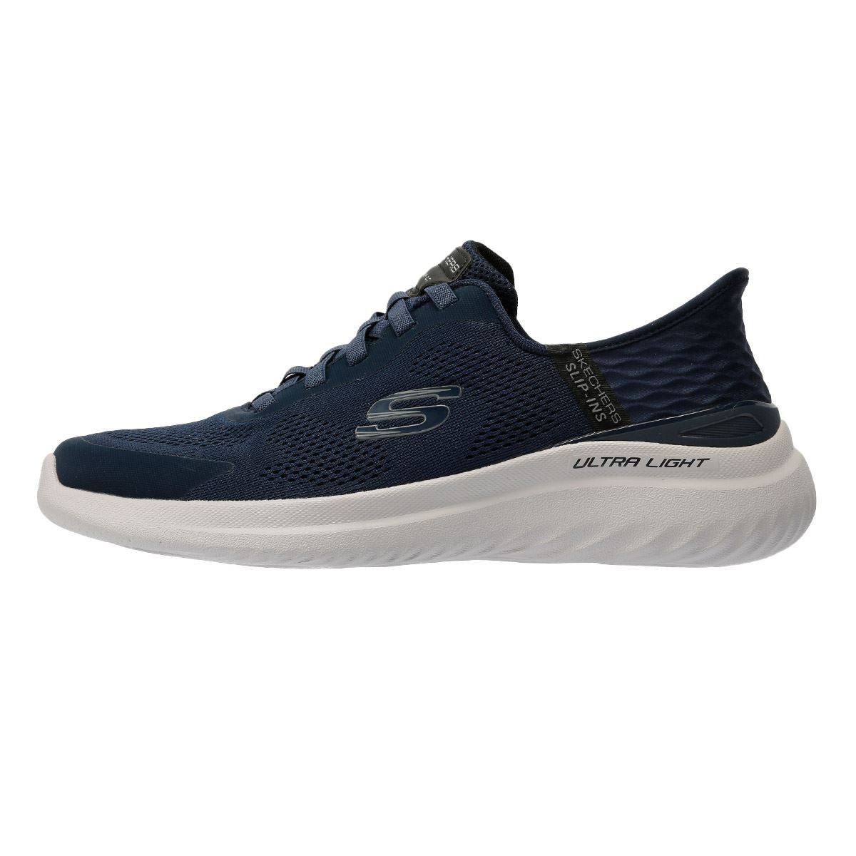 Skechers Bounder 2.0 Emerged Sneakers Bleues Pour Hommes