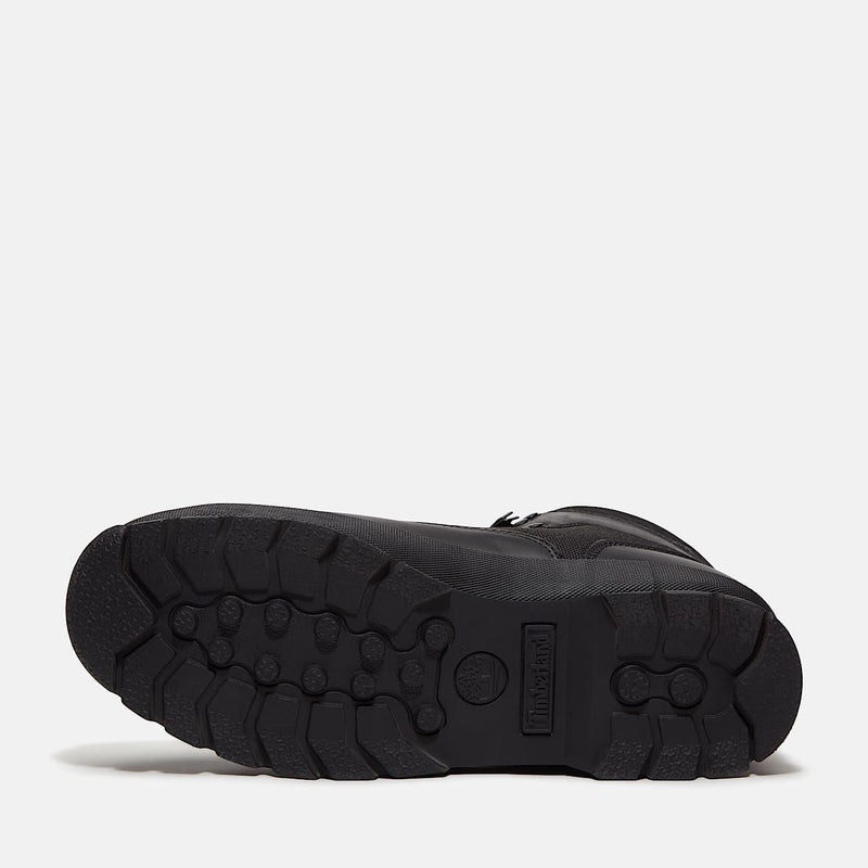 Timberland Euro Hiker Workwear I Blackout Bottes En Cuir Noires Pour Hommes