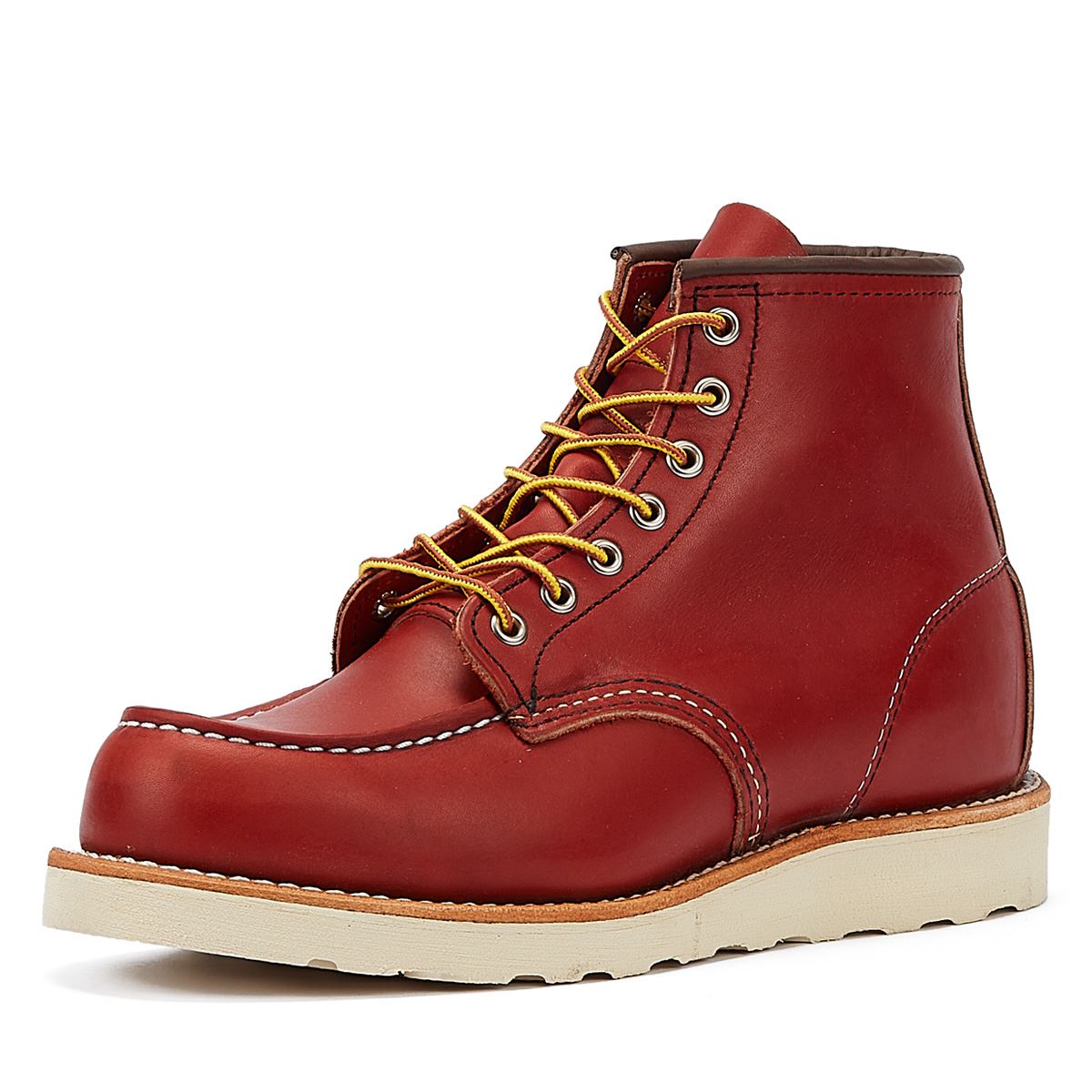 Red Wing Shoes Bottes Homme Marron Heritage Work 6 Pouces Moc Active Oro Russet
