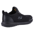 Skechers Workwear Squad SR Myton Baskets De Sécurité Noires Pour Hommes En Textile
