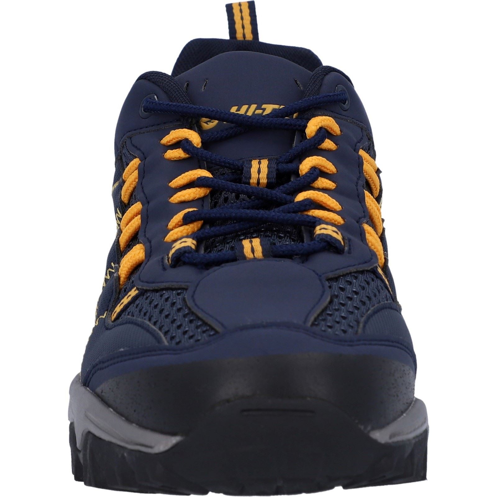 Hi-Tec Jaguar Chaussures De Randonnée Pour Homme En Polyester Bleu Marine/jaune
