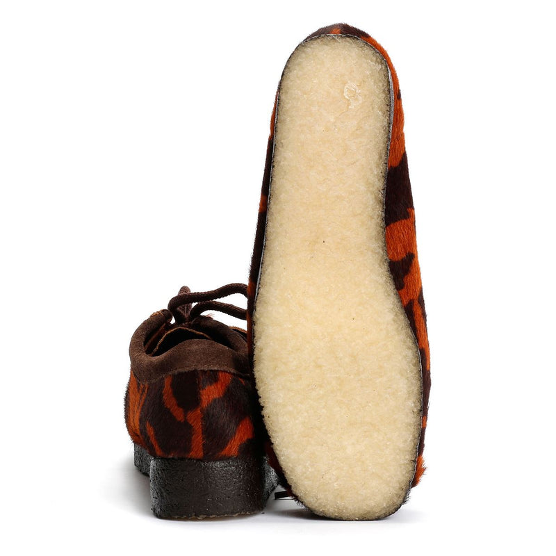 Clarks Originals Wallabee Chaussures Marron Pour Femmes