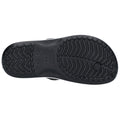 Crocs Crocband Flip Crocs Crocband Flip croslite caoutchouc chaussons noirs