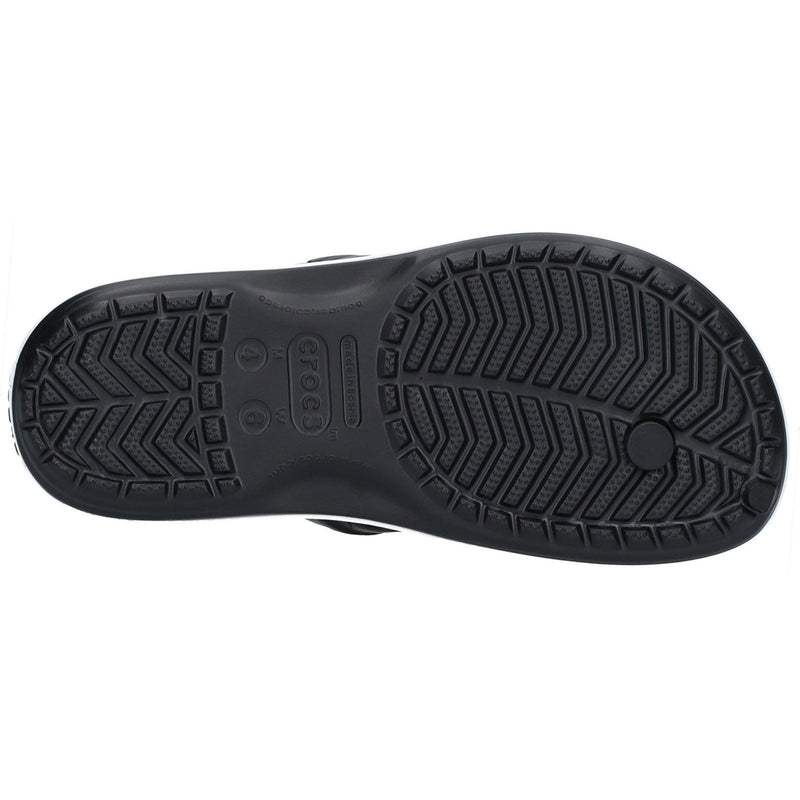Crocs Crocband Flip Crocs Crocband Flip croslite caoutchouc chaussons noirs