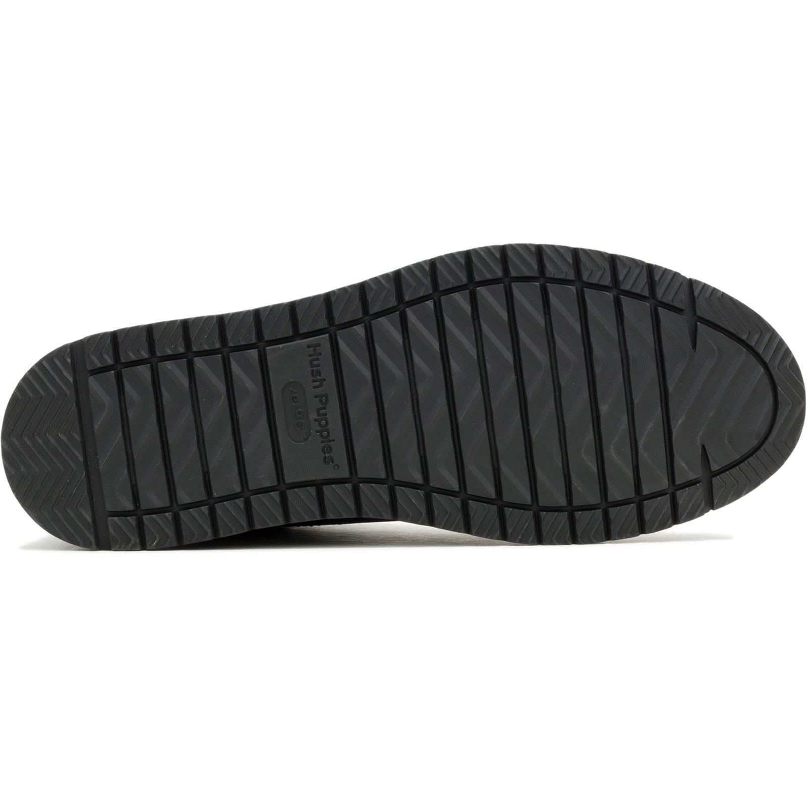Hush Puppies Jenson Bottes Noires Pour Hommes En Cuir À La Cheville