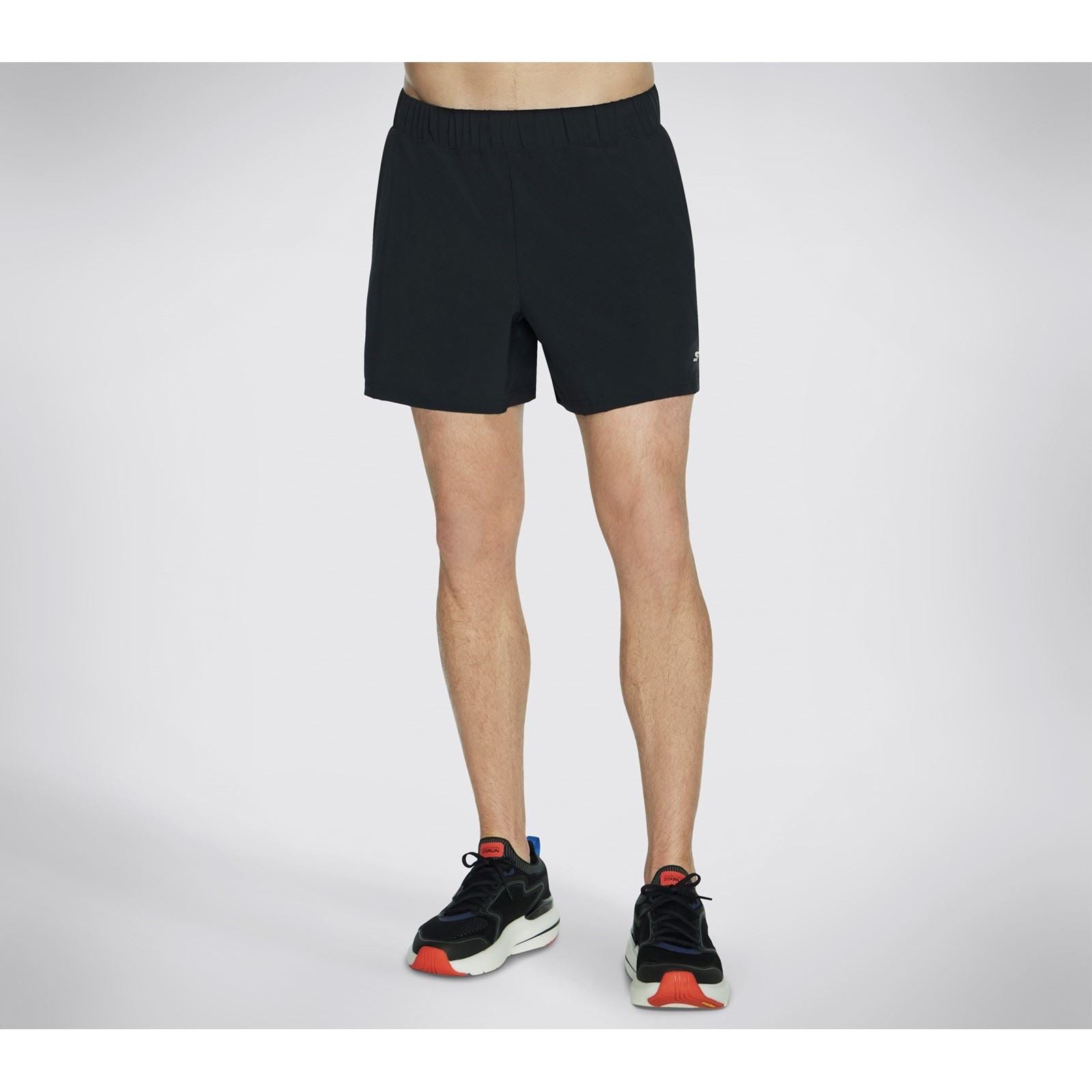 Skechers Performance Razor Shorts De Sport Actifs Pour Hommes En Polyester Noirs