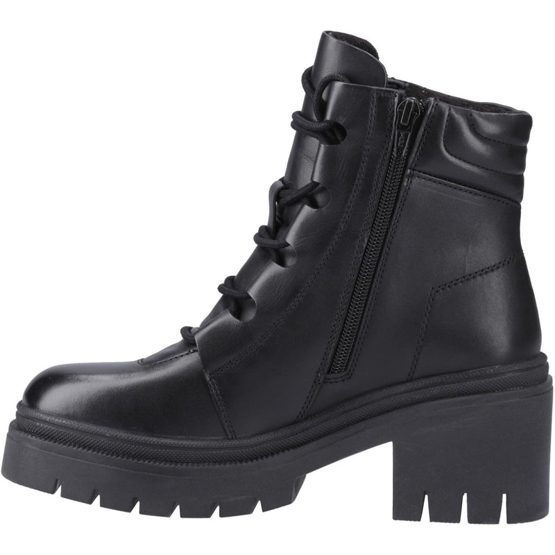 Pod Winona Bottes En Cuir Noires Pour Femmes
