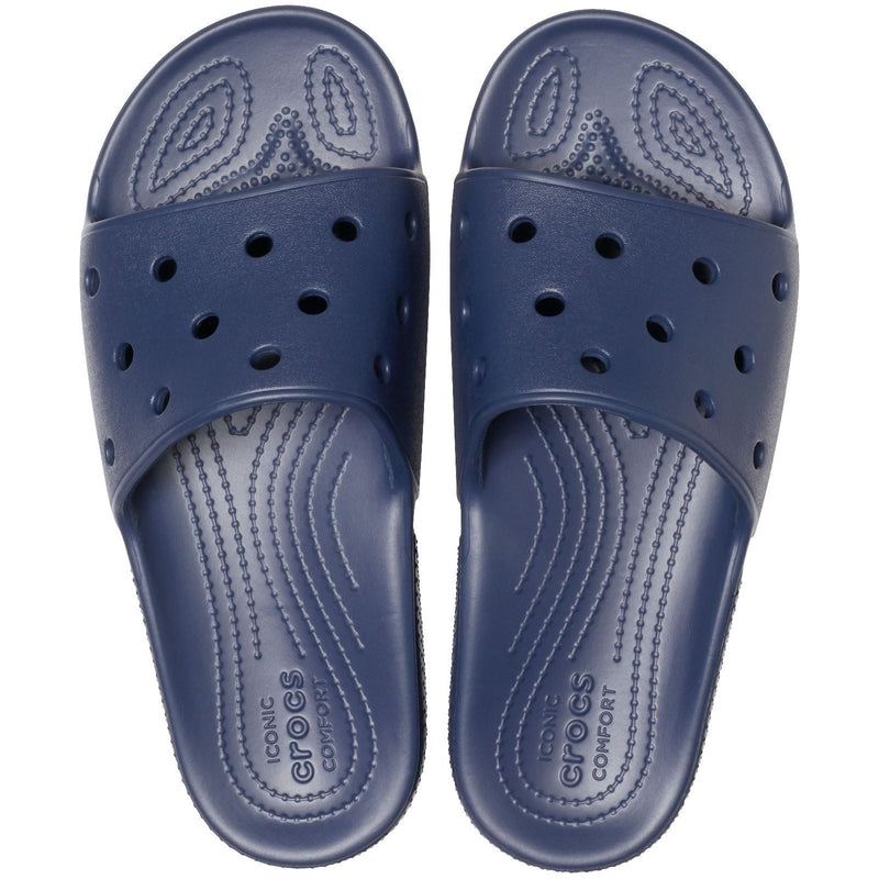Crocs Classic Crocs Slide Crocs Classic Crocs Slide claquettes classiques en EVA de couleur marine