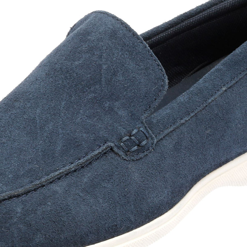 Ben Sherman Amarillo Chaussures Basses Bleues Pour Hommes En Suède